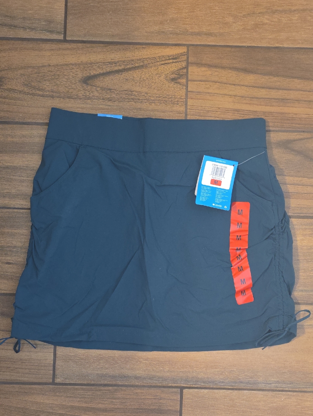 Columbia Teal Active Skort with Side Drawstrings